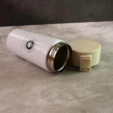 Premium 400 ML Stainless Steel Vacuum Insulated Coffee Flask with Flip Lock Lid