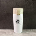 Premium 400 ML Stainless Steel Vacuum Insulated Coffee Flask with Flip Lock Lid