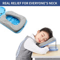 Soft Nap Doughnut Pillow | Foldable Kids Head Desk Pillow | Slow Rebound Desk Nap Pillow Easy to Carry for Office, School, Library, Outdoor