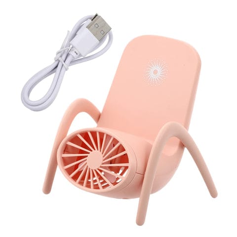 Portable Mobile Phone Holder Fan Personal Fan Multi - Function Fan Handheld Charging Fan (Battery Not Include)