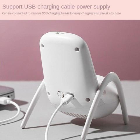 Portable Mobile Phone Holder Fan Personal Fan Multi - Function Fan Handheld Charging Fan (Battery Not Include)