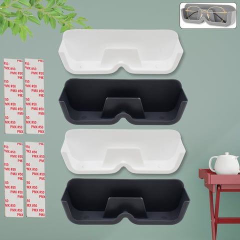 Sunglasses Holder Wall Mounted, Glasses Holder for Bathroom/Bedroom/Office/Door (4 Pcs Set)