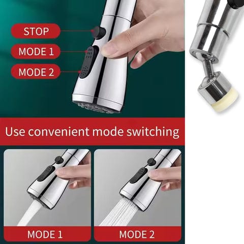 Kitchen Faucet 3-Function Pull Down Sink Sprayer Attachment for Faucet Pull Out Spray