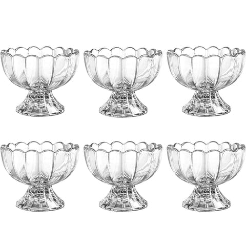 Serving Dessert Bowl Ice Cream Salad Fruit Bowl - 6pcs