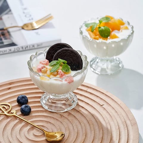 Serving Dessert Bowl Ice Cream Salad Fruit Bowl - 6pcs